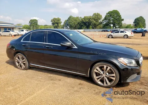 2016 Mercedes-Benz C 300 from USA, damaged, VIN 55SWF4JB7GU129749